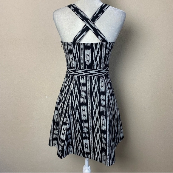 RACHEL Rachel Roy Black Gray Dress Size 0 - Picture 10 of 12